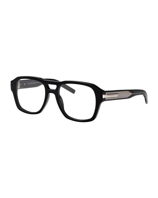 Givenchy Black Square-Frame Glasses for men