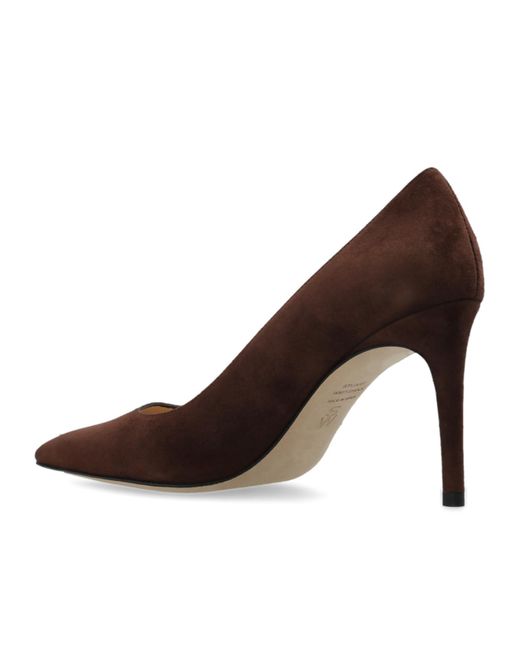 Stuart Weitzman Brown Pointed High Heels