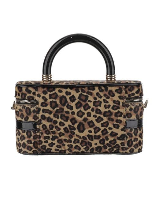 Roger Vivier Black Leopard-Printed Bag
