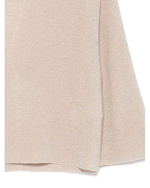 D.exterior Natural Metallic-Effect Cropped Jacket