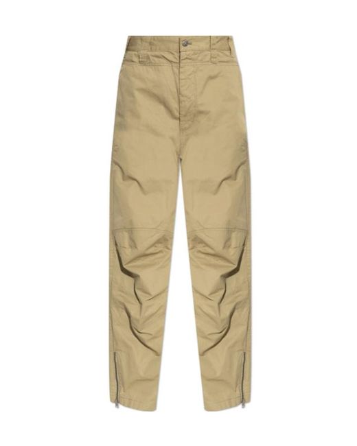 DIESEL Natural P-Delly Wide-Leg Trousers for men