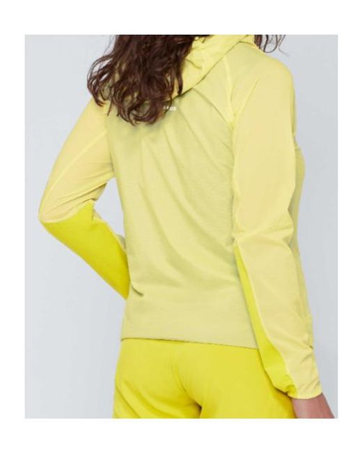 Mammut Yellow Aenergy Wb Hooded Jacket for men
