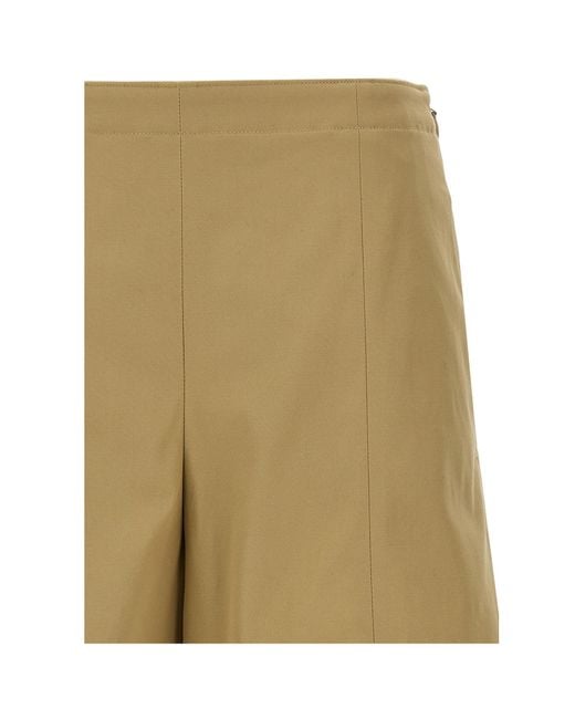 Theory Natural High Waist Stretch Shorts