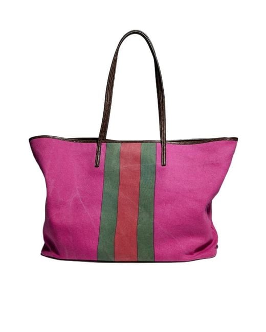 Gucci Pink Tribeca 'Capri' Large Tote
