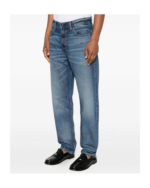 Calvin Klein Blue Belt Loop Jeans for men