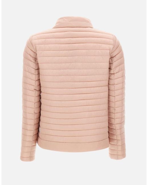 Save The Duck Pink Iris Alyssa Quilted Down Jacket