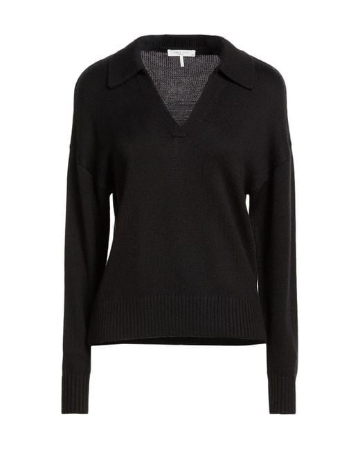 Rag & Bone Black Plain Colour Jumper