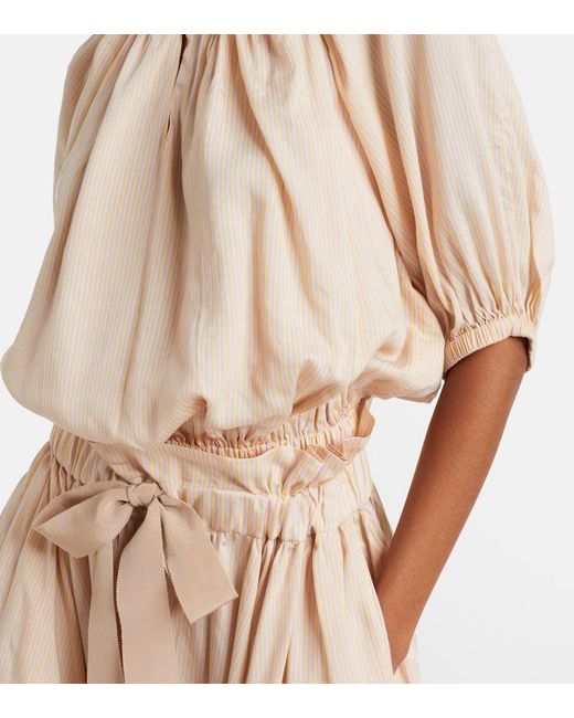 Patou Natural Striped Top