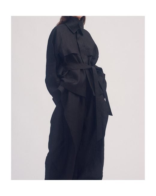 Issey Miyake Black Hempen Jacket