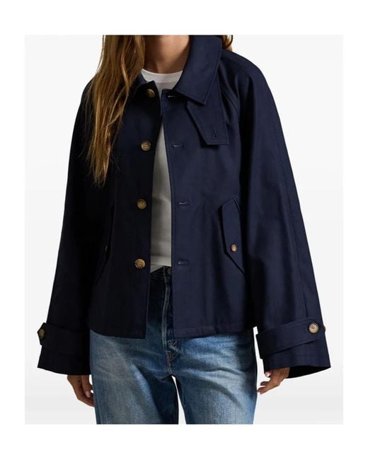 Polo Ralph Lauren Blue Buttoned Jacket