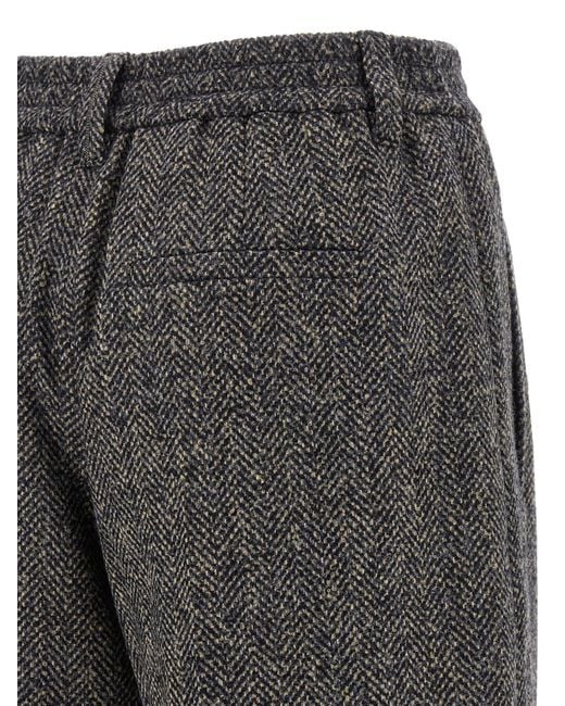 Brunello Cucinelli Gray Bermuda Shorts
