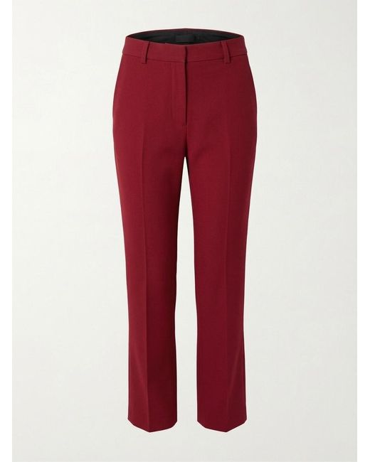 Gucci Logo Embroidered Tailored Trousers