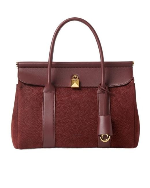 Loro Piana Red Loom Bag L25