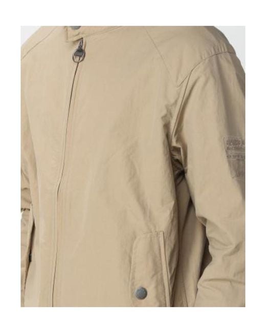 Barbour Natural X Smq Harrington Jacket for men