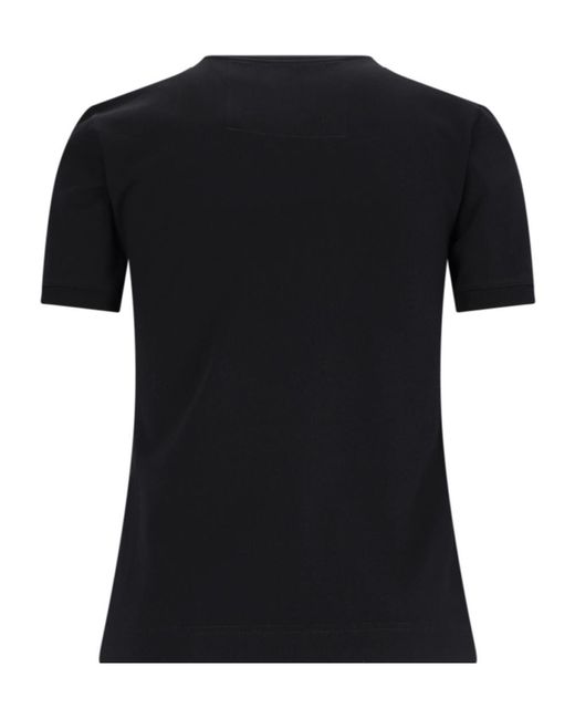 Givenchy Black Logo Printed Crewneck T-Shirt