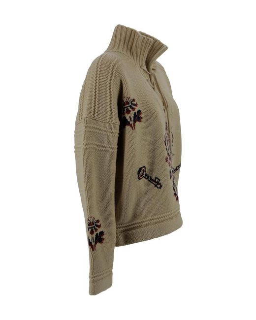 Etro Green Turtleneck Sweater