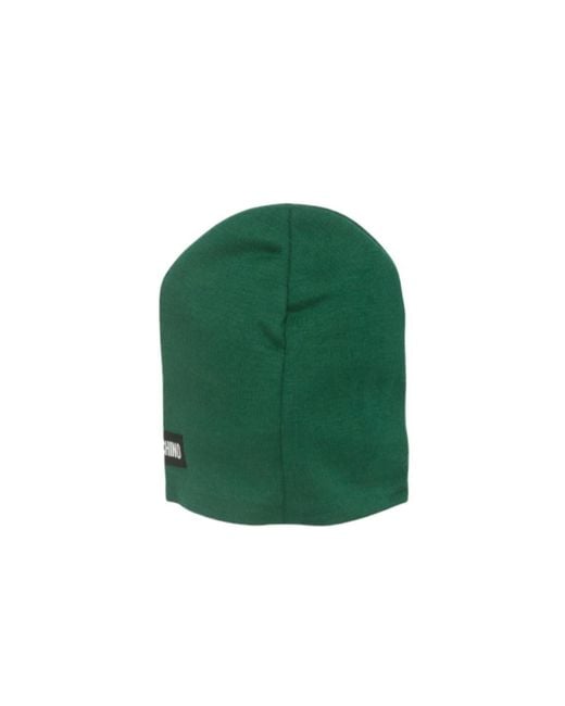 Moschino Green Bear Knitted Hat