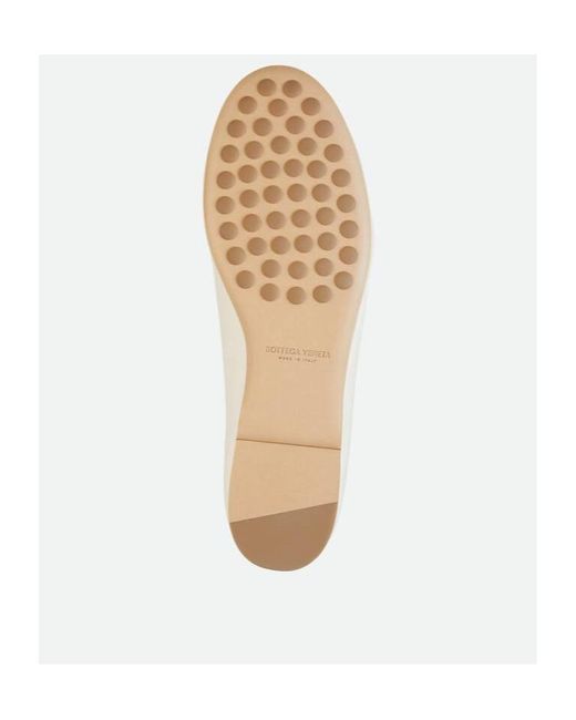 Bottega Veneta Natural Rosa Ballerina Shoes