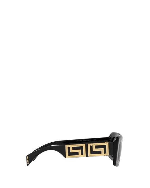 Versace Black Eyewear Rectangular Frame Sunglasses