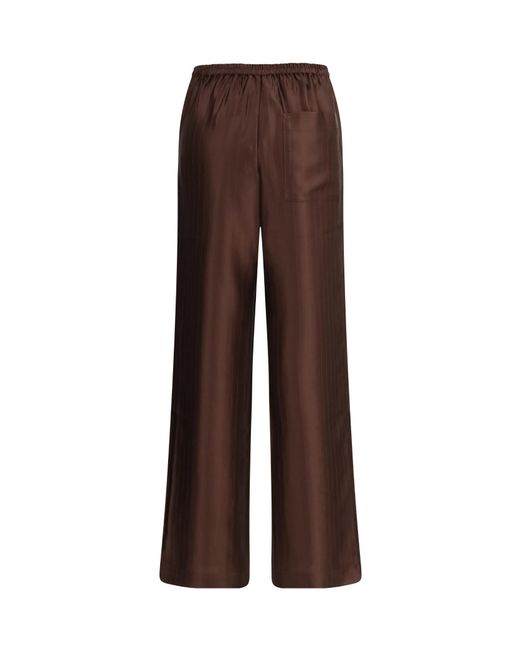 Loulou de Saison Brown Kadala Wide-Leg Pants