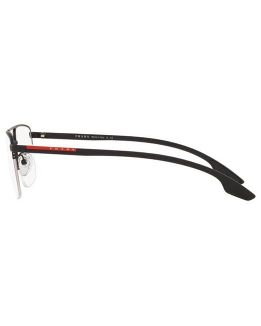 Prada White Logo Flat Mirror