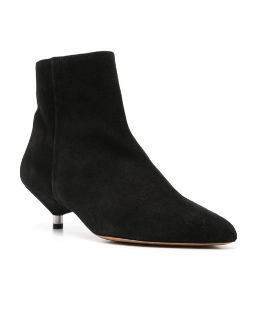 Isabel Marant Black Eana Ankle Boots