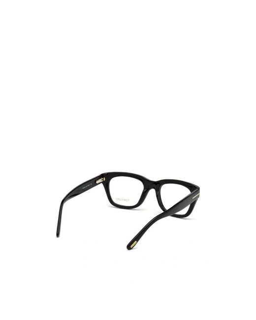 Tom Ford White Eyewear Square Frame Glasses for men