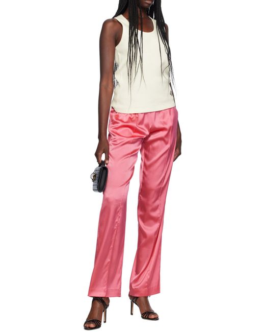 Tom Ford Pink Pants With Logo