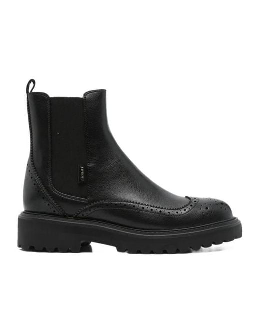Twinset Black 40Mm Elastic-Panel Chelsea Boots