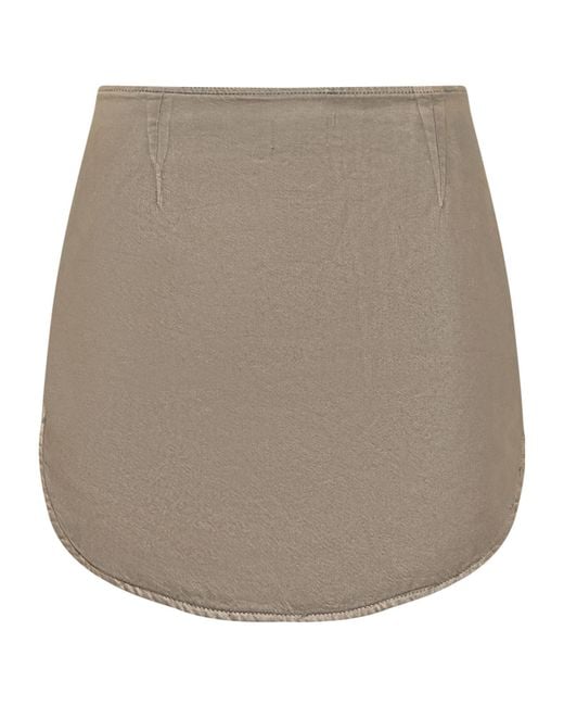 DIESEL Natural Skirts Golden