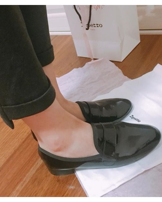 Repetto Black Michael Love Shoes