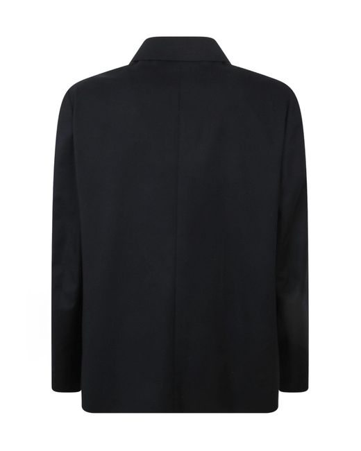 Dries Van Noten Blue Long-Sleeved Suit Jacket for men