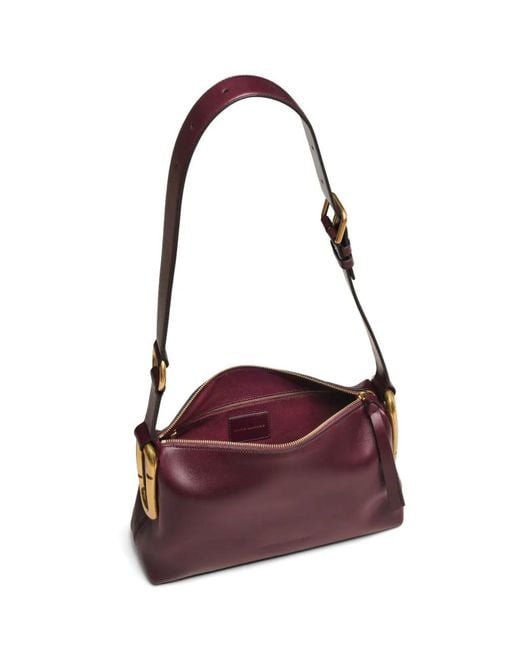 Marc Jacobs Purple Scene Medium Shoulder Bag