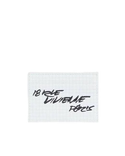 KENZO White X Futura 2000' Card Holder Paper' for men