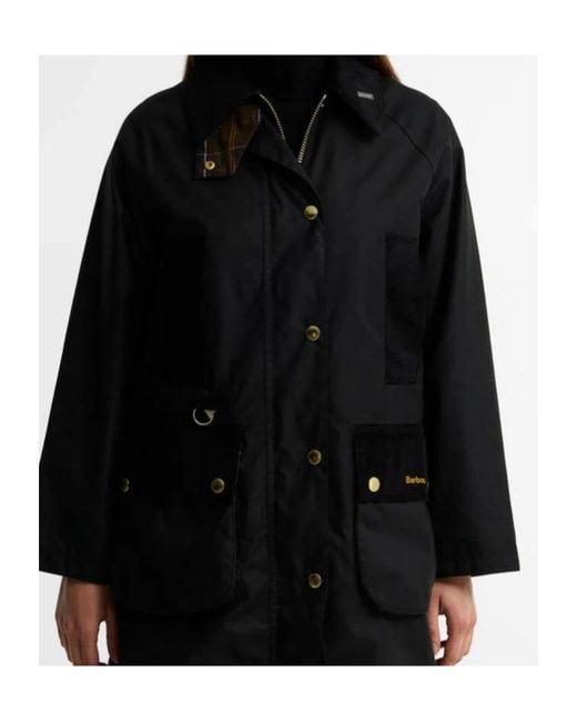 Barbour Black Waxed Cotton Jacket