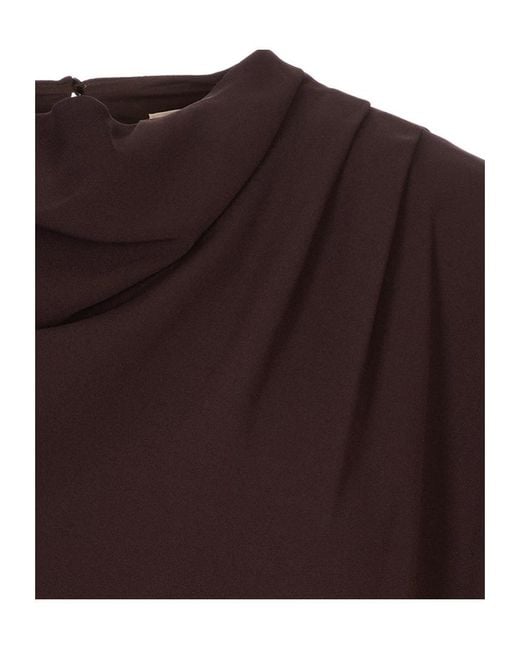 Agnona Black Sleeveless Top