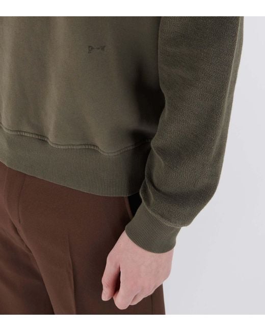 Paloma Wool Green Long-Sleeved Sweatshirt for men