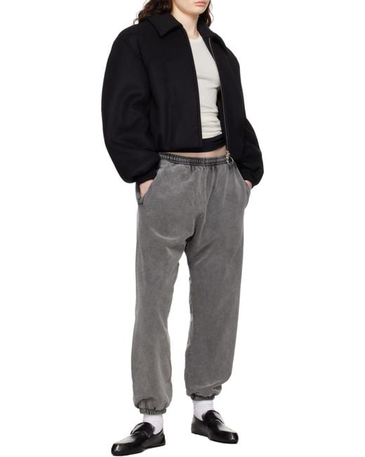 Acne Black Allegro Bomber Jacket
