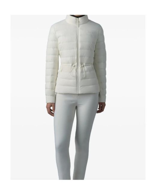 Mackage White Jacyey-City Drawstring Jacket