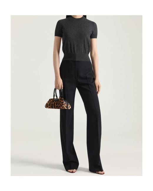 Givenchy Black Short-Sleeved Sweater