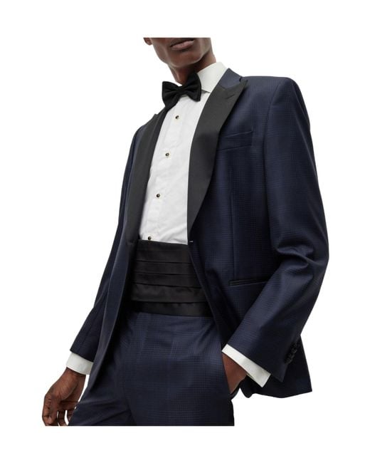 Boss Blue Simple Suit for men