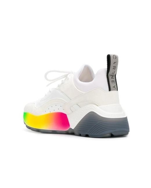 Stella McCartney White Eclypse Sneakers