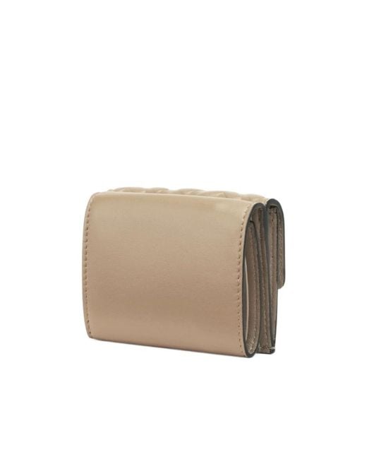 Fendi Natural F Is Embossed Wallet