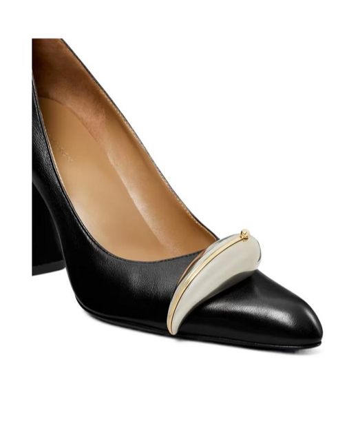 Tory Burch Black 90Mm Pierced Xl Pumps