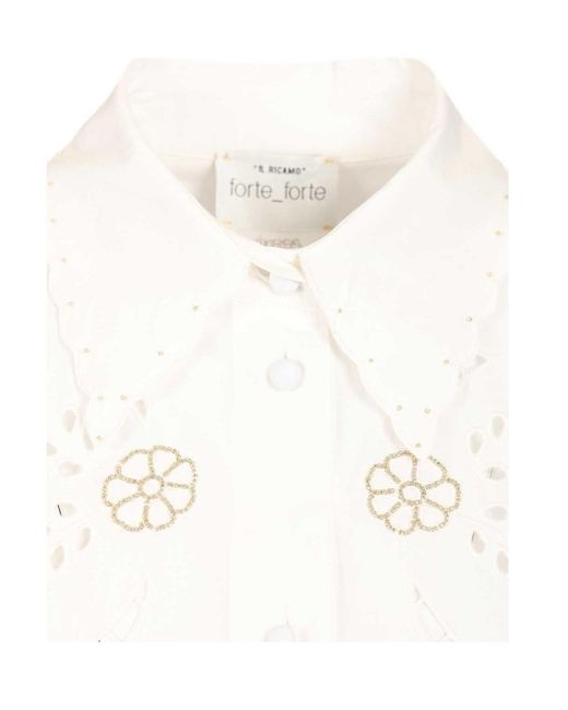 Forte_forte White Shirt Dress
