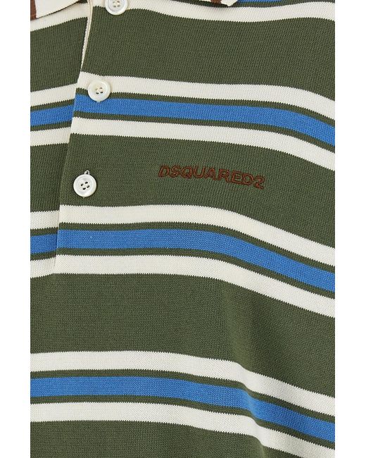 DSquared² Green Polo Shirts