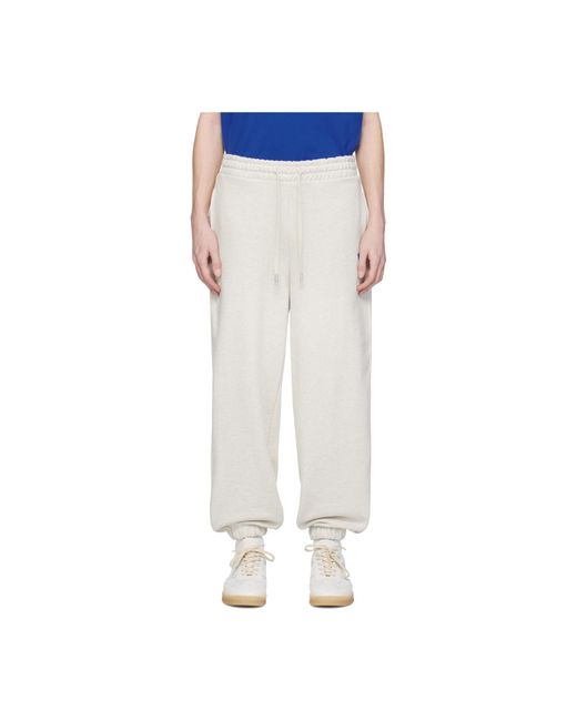 Adererror Blue Drawstring Sweatpants for men