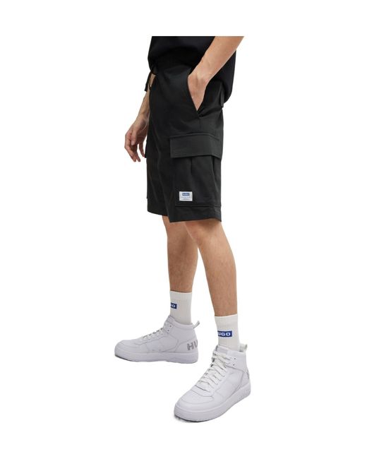 Boss Blue Simple Shorts for men