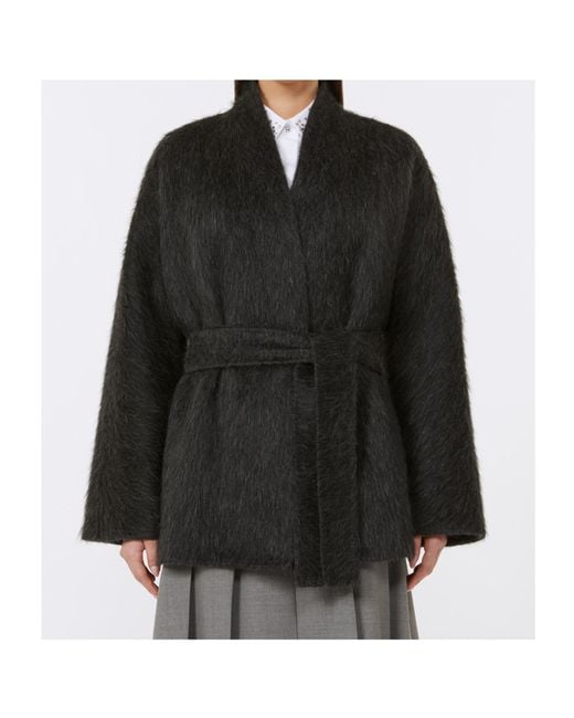 Max Mara Black Long-Sleeved Jacket