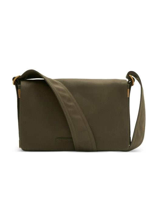 Burberry Green Ekd Motif Trench Gabardine Crossbody Bag for men